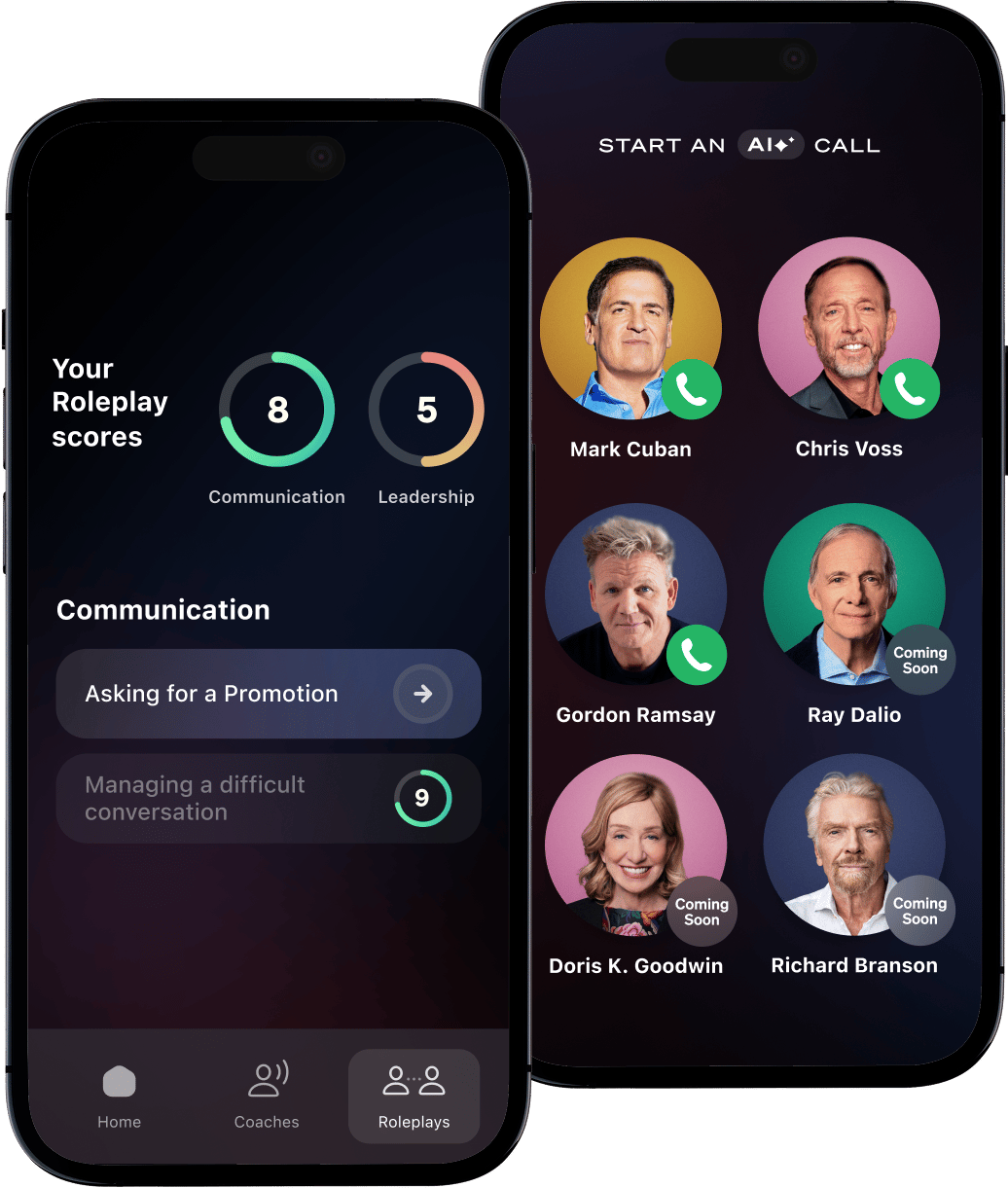 Example of using On Call on a mobile device
