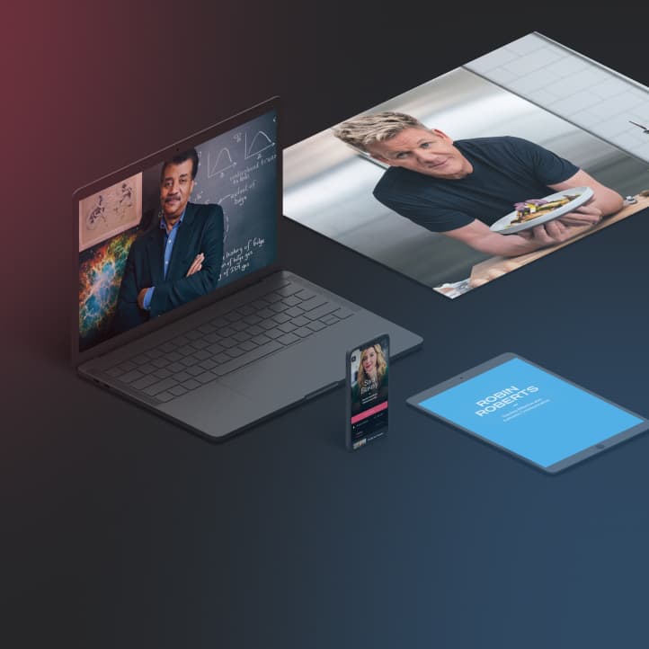 Access 200+ classes on any device