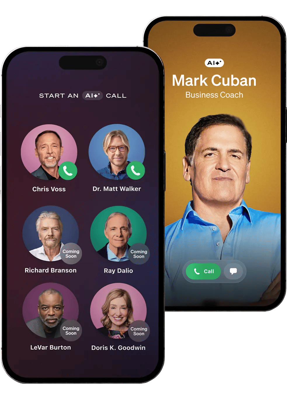 Example of using On Call on a mobile device