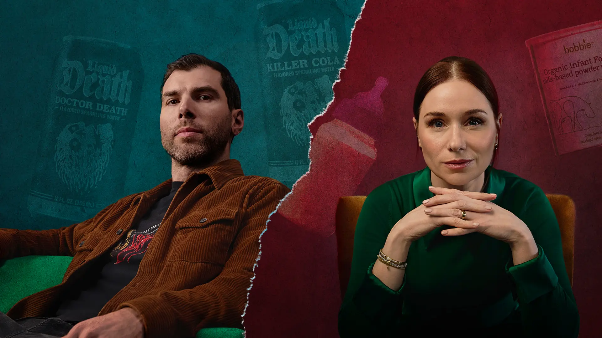 Mike Cessario and Laura Modi