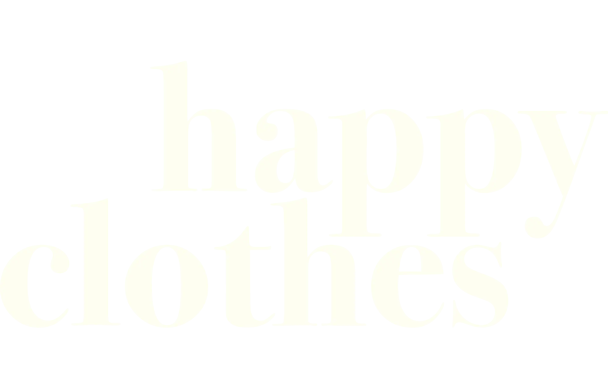 Happy Clothes