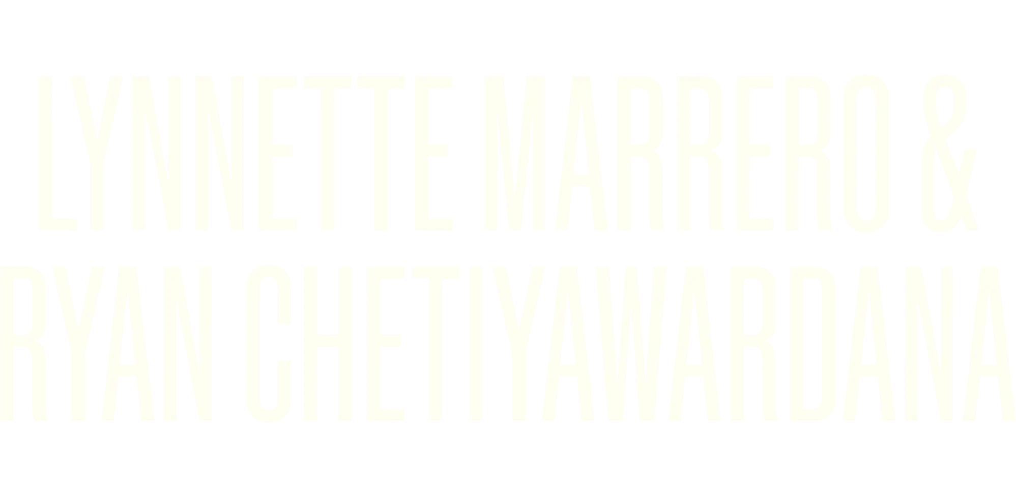 Lynnette Marrero & Ryan Chetiyawardana