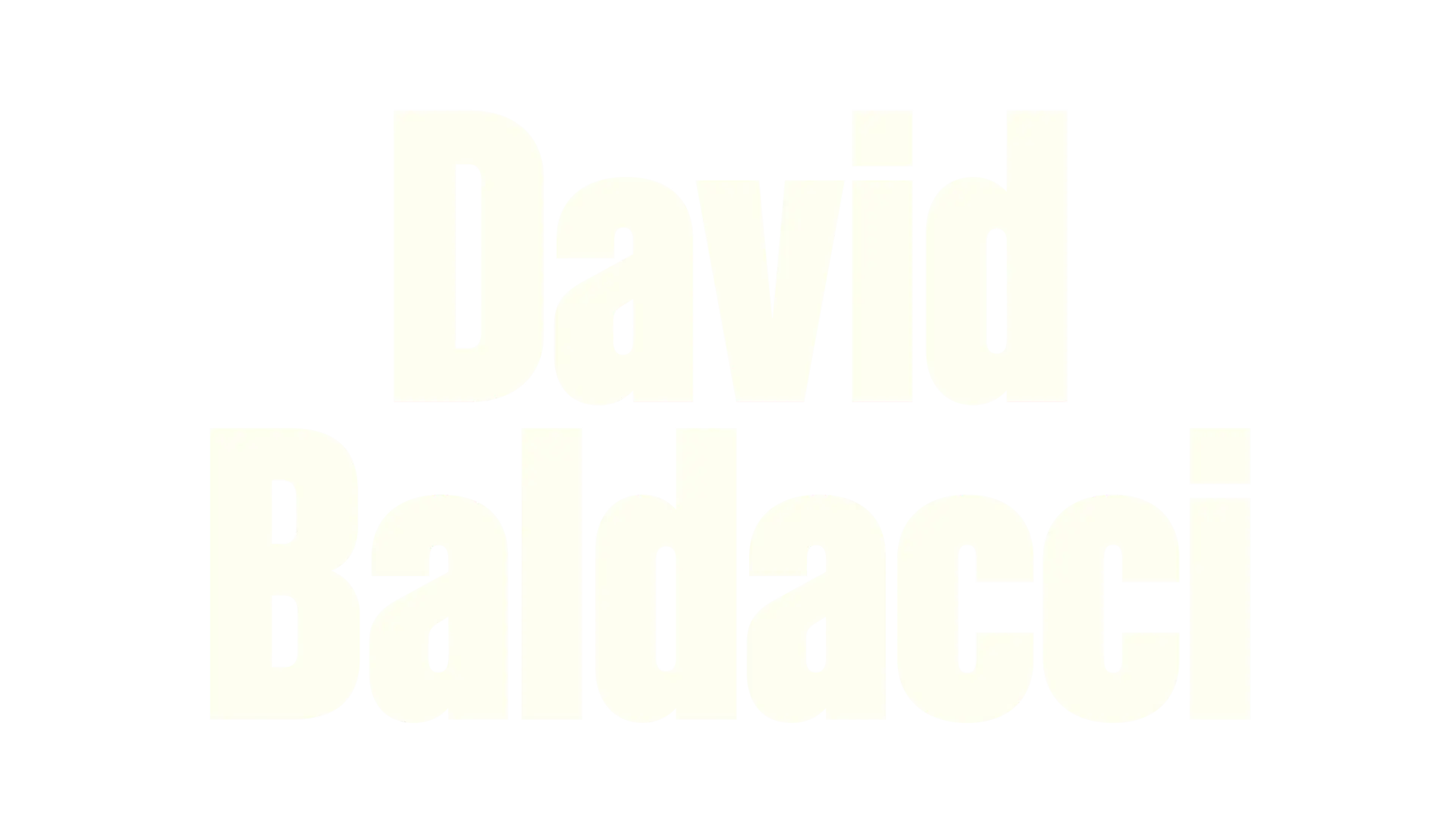 David Baldacci