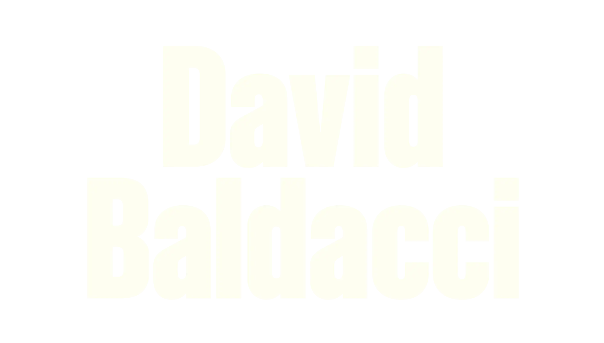 David Baldacci