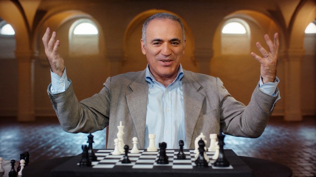 Double Attacks - Part 1, Garry Kasparov Teaches Chess