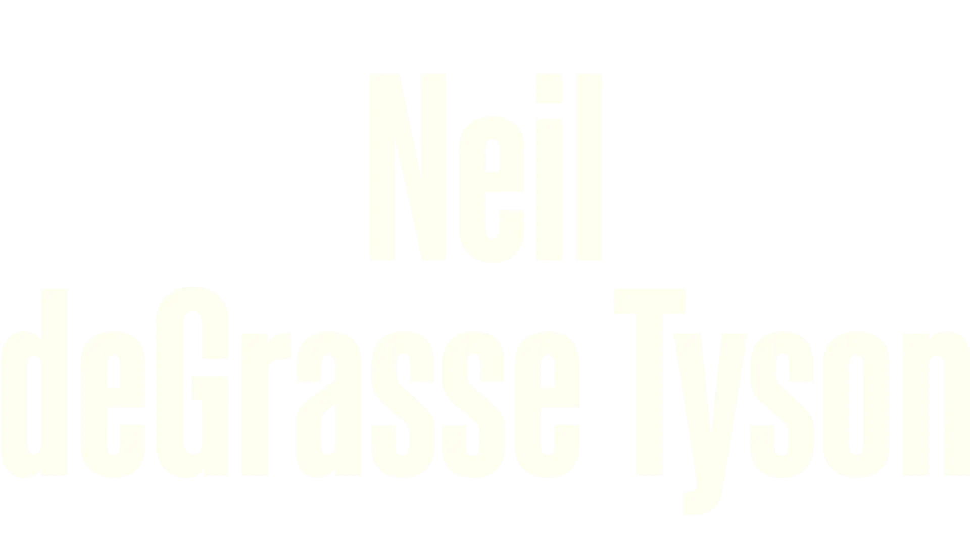 Neil deGrasse Tyson