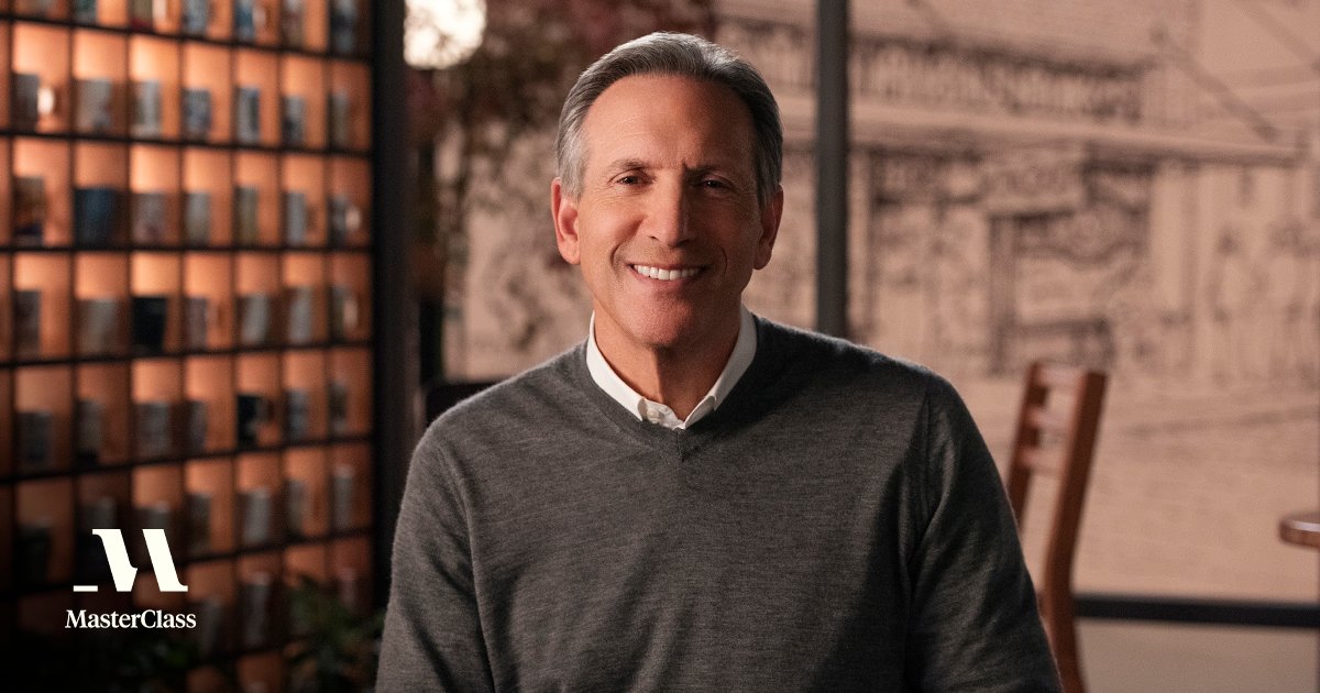 MasterClass – Howard Schultz Teaches Business Leadership