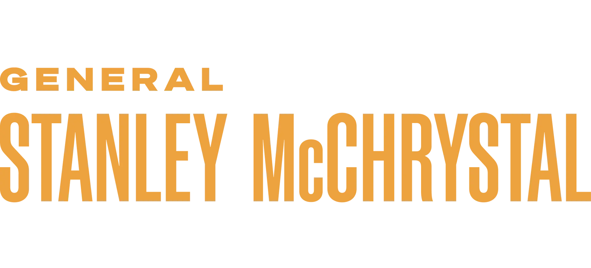 General Stanley McChrystal