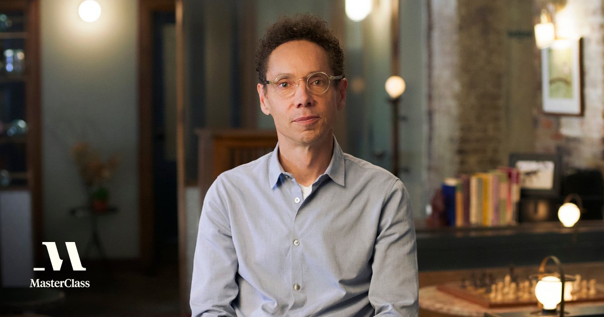 MasterClass – Malcolm Gladwell Teaches Writing