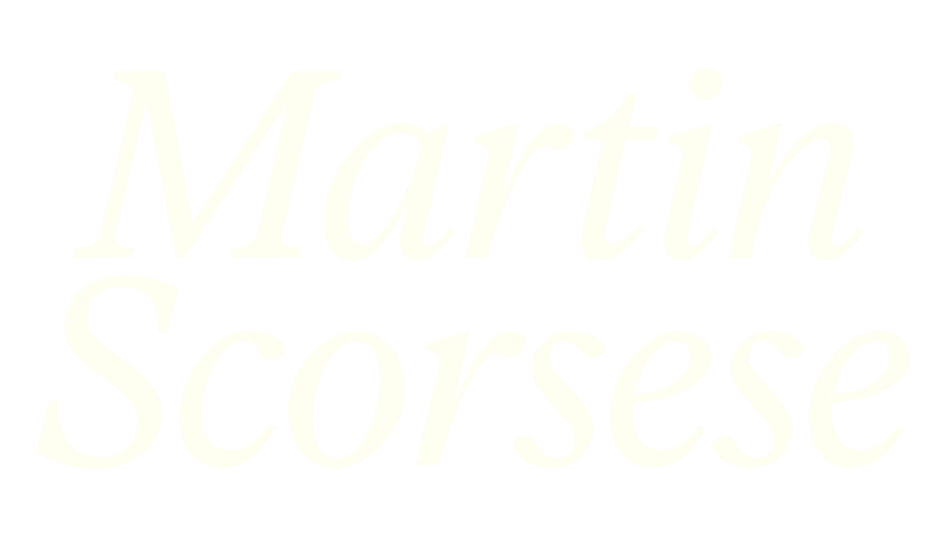 Martin Scorsese