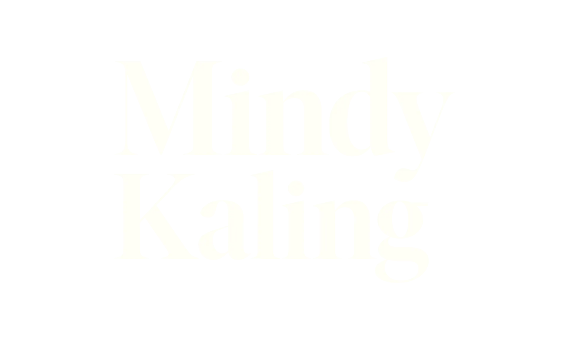 Mindy Kaling