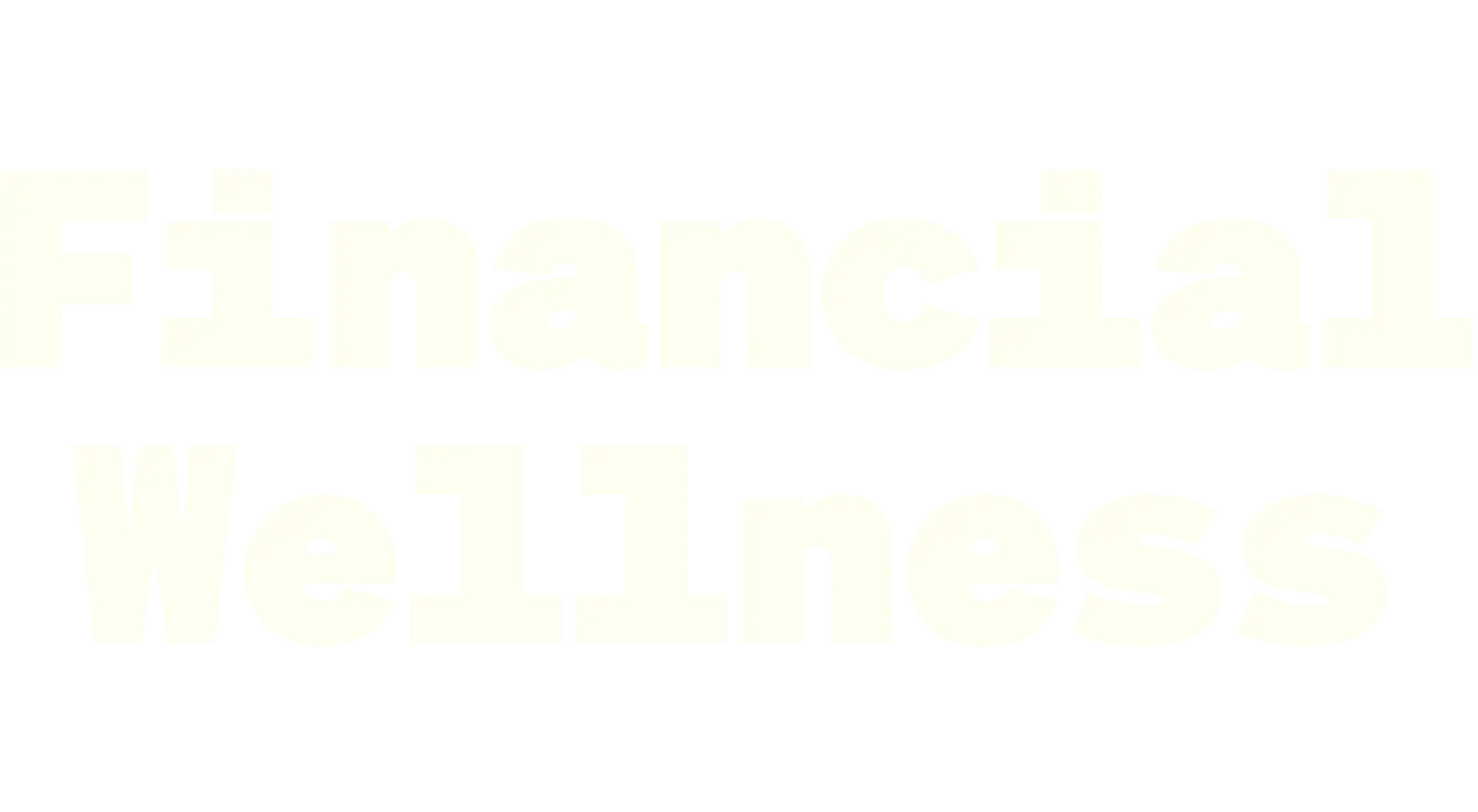 Financial Wellness
