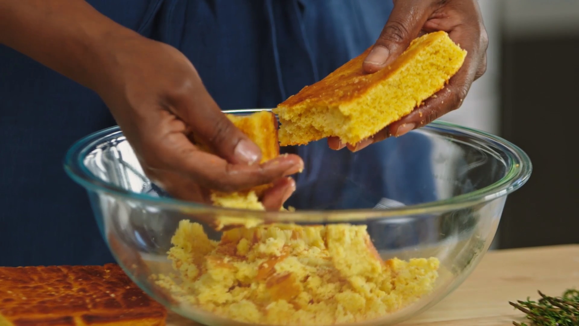 Quail with Watermelon Molasses and Cornbread Dressing Mashama Bailey