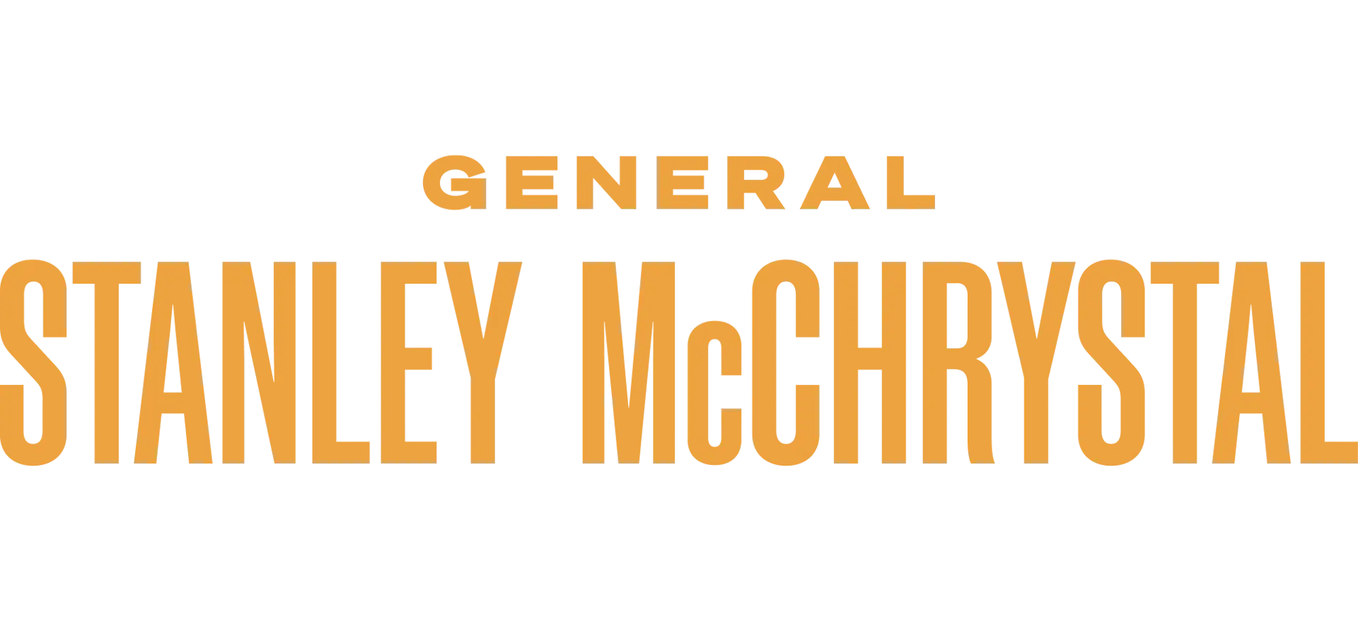 General Stanley McChrystal