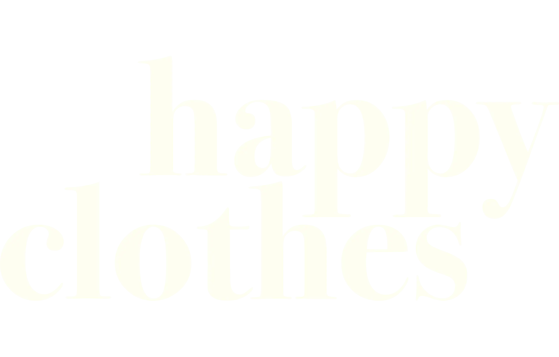 Happy Clothes