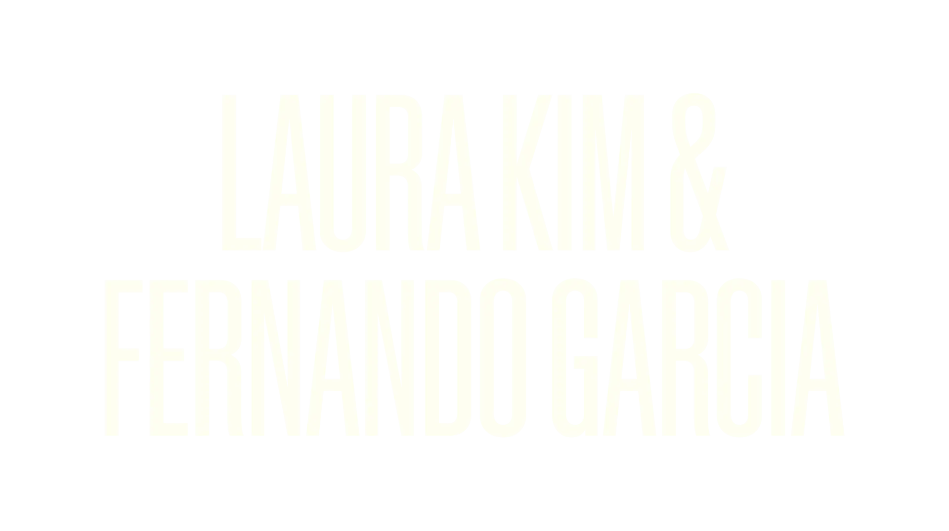 Laura Kim & Fernando Garcia