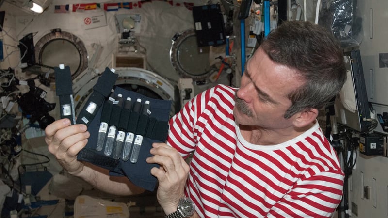 The Iss Experiments Chris Hadfield Teaches Space Exploration Masterclass