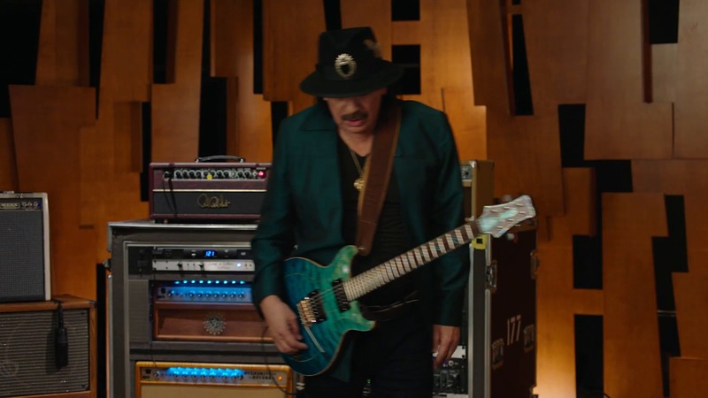 carlos santana les paul